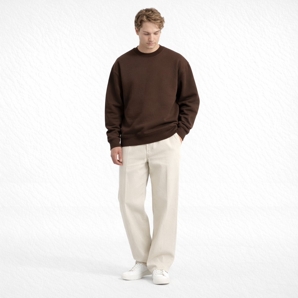 Cedar Brown Crewneck