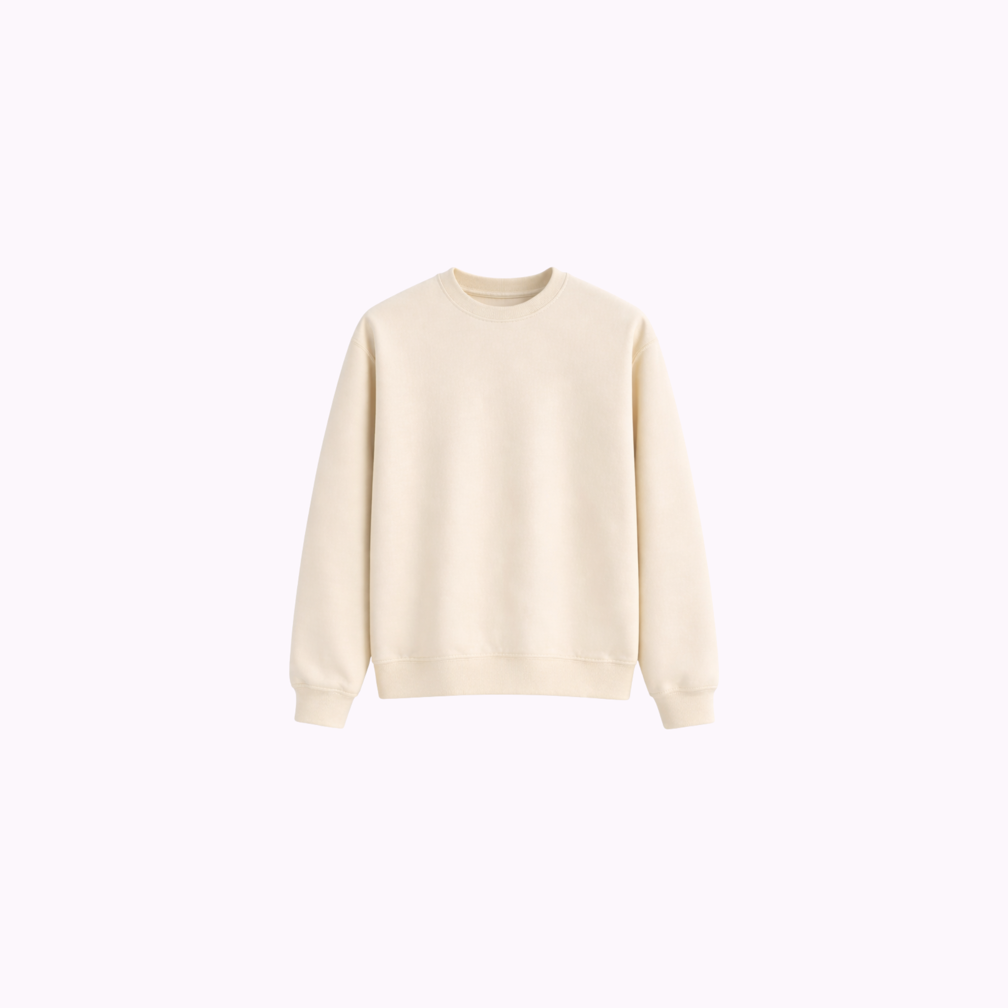 Ivory Cream Crewneck