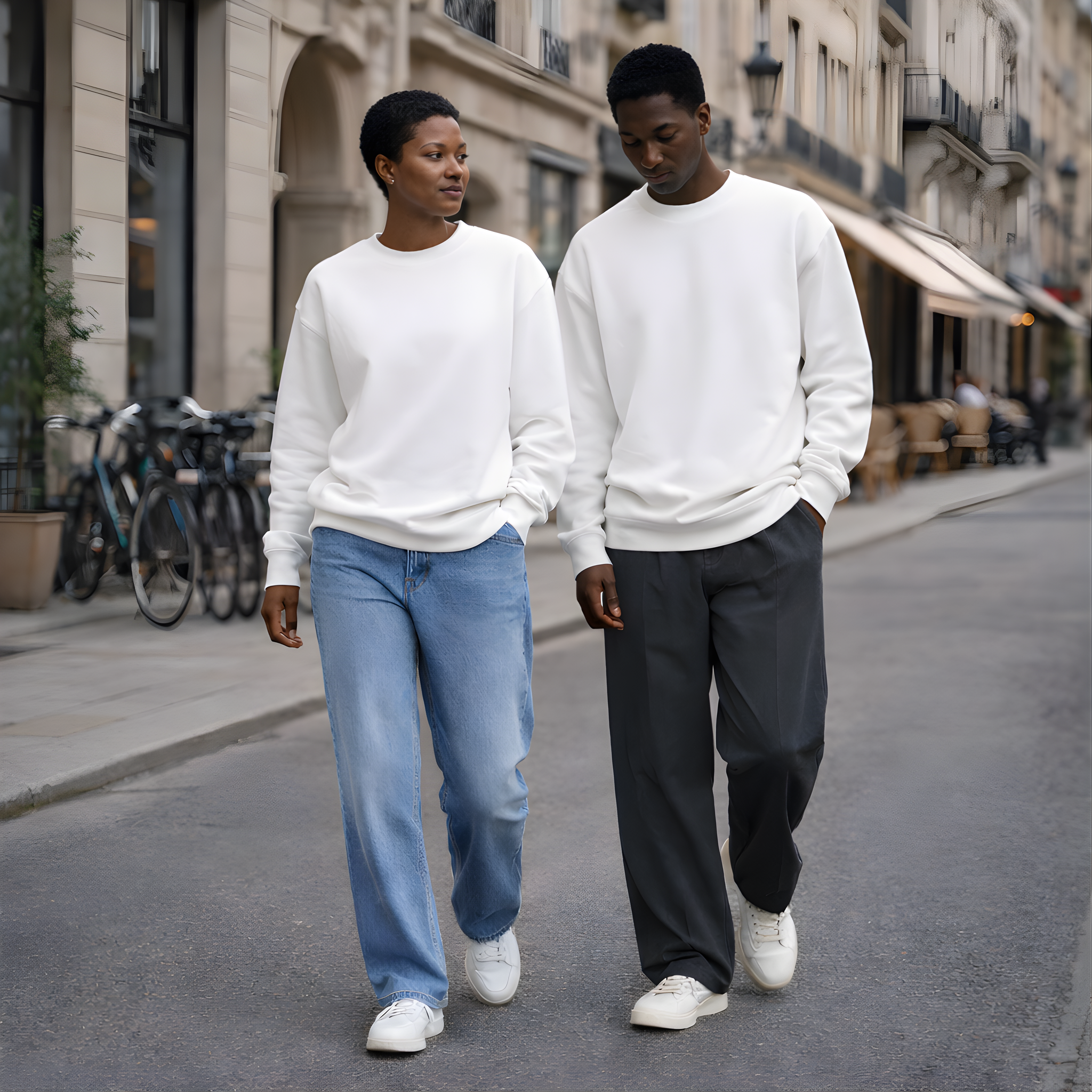 Cloud White Crewneck