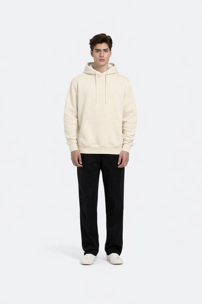 Ivory Cream Hoodie