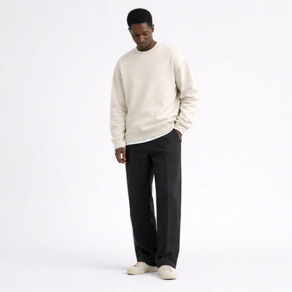Ivory Cream Crewneck