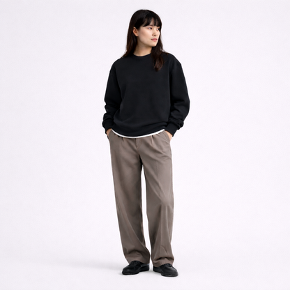 Shadow Black Crewneck
