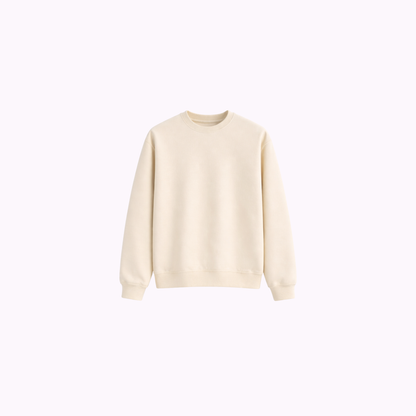 Ivory Cream Crewneck